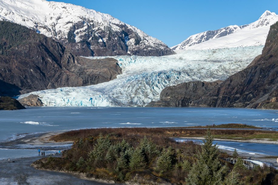Mendenhall Glacier, Alaska, USA